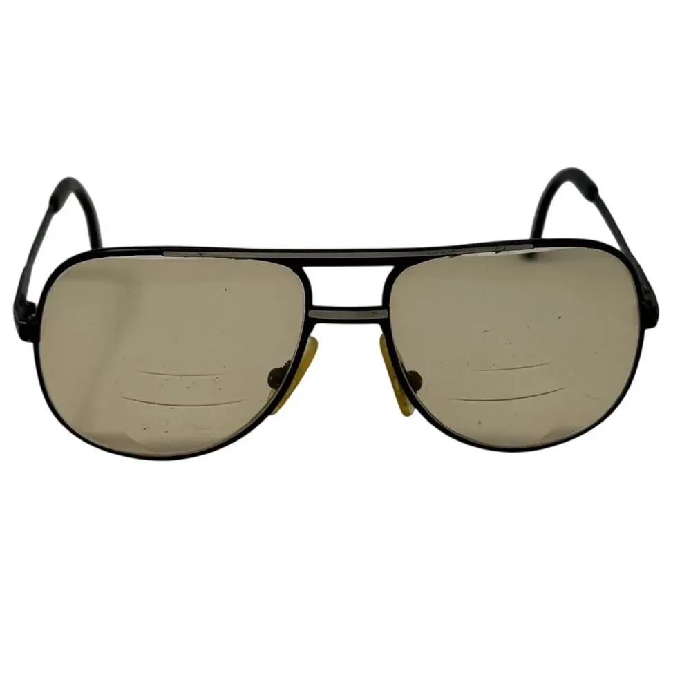 Vintage 80s Marcolin Aviator Sunglasses Frames Mod 900 F5 Italy 54-15